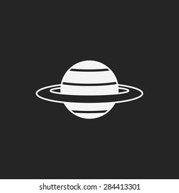 Space planet icon