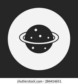 Space planet icon