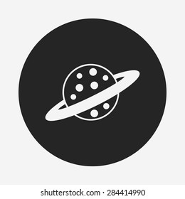 Space planet icon
