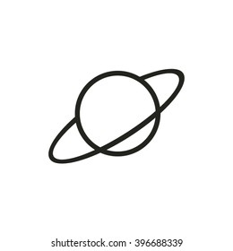 Space planet icon