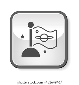 Space planet icon