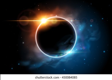 宇宙と惑星のイラスト のベクター画像素材 ロイヤリティフリー Shutterstock