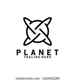 space planet logo