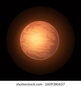 space planet mars red surface