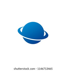 Space Planet Orbit Solar System Symbol Vector