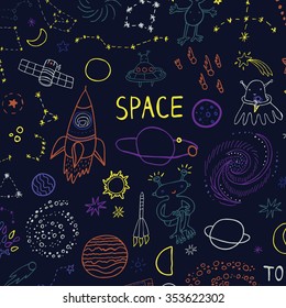 space planet pattern