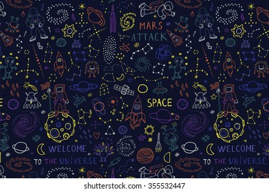 space planet pattern