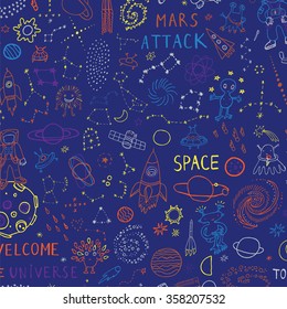 space planet pattern