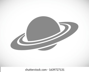 space planet - symbol concept 3d icon