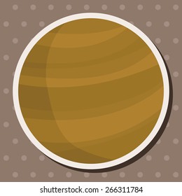 Space planet theme elements vector,eps