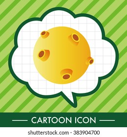 Space planet theme elements vector,eps