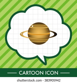 Space planet theme elements vector,eps