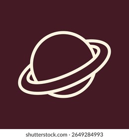 Espaço e planeta trendy vetor arte design aplicativo incrível colorido útil ilustration.eps