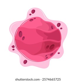 space planet universe isolated design