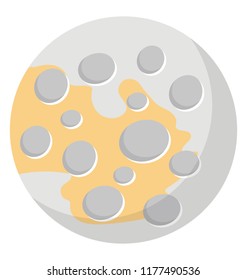 Space planet venus icon
