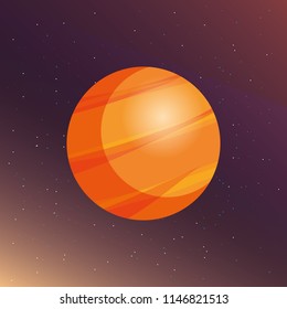 Space planets design