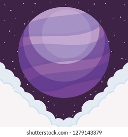 Space planets design