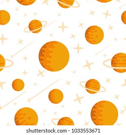 space planets pattern