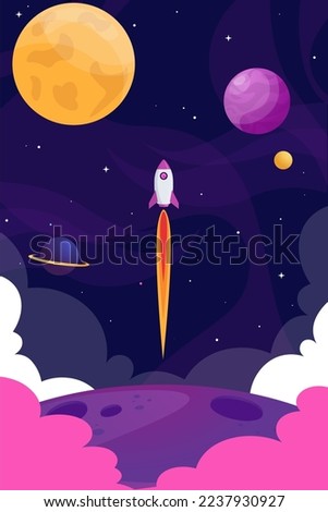 space with planets and stars for web
