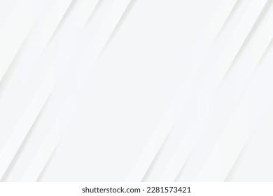 Space for presentation text design on grey white background paper. Vector illustration