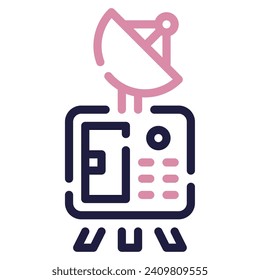 Space Probe icon illustration for web, app, infographic, etc