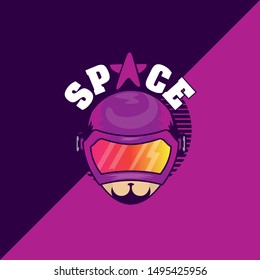 Space Ranger Astronaut esport illustration svg
