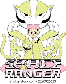 Space ranger cute cartoon character  svg