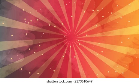 Space retro wallpaper vector illustration