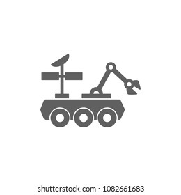 Space robot icon vector. Symbol for your web site design, logo, app, UI. Vector illustration, EPS