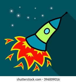 Space rocket