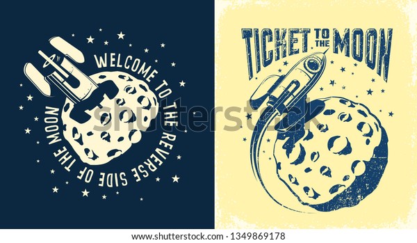 dot dot curve rocketship to the moon free download