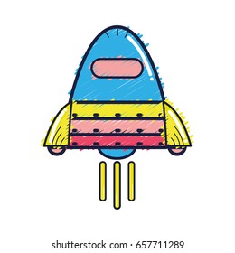 space rocket galaxy sky travel