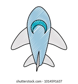 space rocket icon