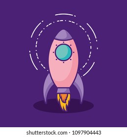 space rocket icon