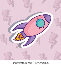 space rocket icon