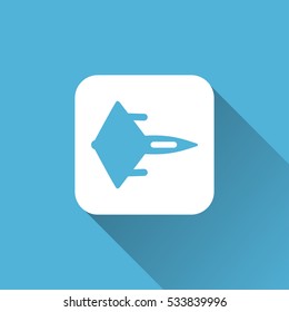  Space rocket icon