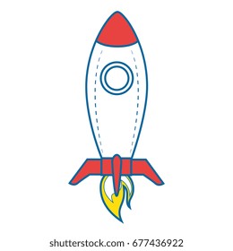 space rocket icon
