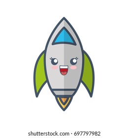 space rocket icon