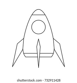 space rocket icon