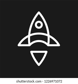 Space rocket icon inspiration