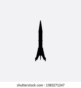 space rocket icon sign signifier vector