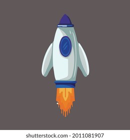 space rocket illustration rocket vector