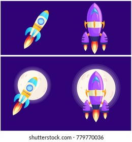space rocket logo