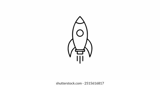 space rocket outline design for kids printable coloring book