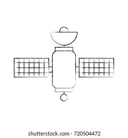 space satellite communication signal network