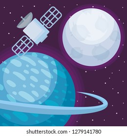 Space satellite design