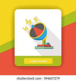 Space Satellite flat icon