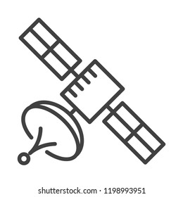 Space satellite symbol