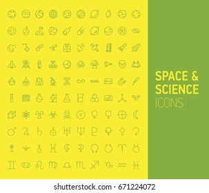 Space & Science icons