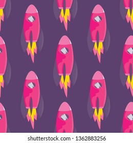 space seamless pattern